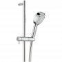 JTP Techno Shower Rail Kit Pulse Multi Function Handset Chrome