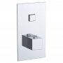 JTP Touch - Athena 1 Outlet Push Button Thermostatic Shower Valve - Chrome