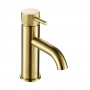 JTP Vos Basin Mixer Tap with Designer Handle - Brushed Brass