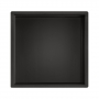 JTP Vos Square Shower Niche 300mm H x 300mm W - Matt Black