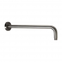 JTP Vos Wall Mounted Shower Arm 400mm - Brushed Black