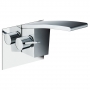 JTP Wings Wall Mounted Basin Mixer Tap - Polished Chrome