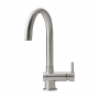 JTP Zecca Mono Kitchen Sink Mixer Tap -Stainless Steel