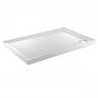 Just Trays JT Fusion Rectangular Anti-Slip Shower Tray with Waste 900mm x 760mm 4 Upstand