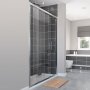 Lakes Talsi Sliding Shower Door 1600mm Wide - 8mm Glass