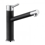 Leisure AquaRise Single Lever Kitchen Sink Mixer Tap - Charcoal Black