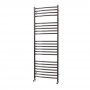 MaxHeat Camborne Curved Towel Rail 1400mm High x 500mm Wide Polished Stainless Steel