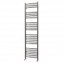 MaxHeat Camborne Curved Towel Rail 1600mm High x 400mm Wide Polished Stainless Steel