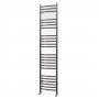 MaxHeat Camborne Curved Heated Towel Rail 1600mm H x 350mm W Stainless Steel