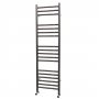 MaxHeat Falmouth Straight Heated Towel Rail 1200mm H x 350mm W Stainless Steel