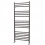 MaxHeat Falmouth Straight Heated Towel Rail 1200mm H x 500mm W Stainless Steel