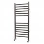 MaxHeat Falmouth Polished Stainless Steel Straight Heated Ladder Towel Rail