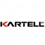 Kartell Style Angled Lockshield Valve with Drain-Off, 10mm, White/Chrome