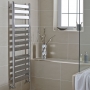 MaxHeat York Flat Panel Designer Heated Ladder Towel Rail