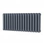 MaxHeat Octavius 2 Column Horizontal Radiator 500mm H x 1132mm W - Anthracite
