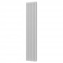 MaxHeat Octavius White Vertical Column Radiator
