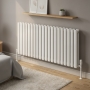 MaxHeat Rapid White Horizontal Designer Radiator