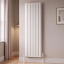 MaxHeat Shift White Vertical Aluminium Designer Radiator