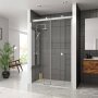Merlyn 10 Series Sliding Shower Door with Tray - 10mm Glass