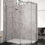 Merlyn 10 Series Offset Quadrant Shower Enclosure with Tray - 10mm Glass 
