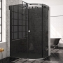 Merlyn 10 Series Smoked Offset Quadrant Shower Enclosure 1200mm x 900mm RH - 10mm Glass