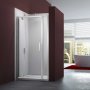 Merlyn 6 Series Inline Pivot Shower Door 700mm Wide - Clear Glass