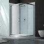 Merlyn 6 Series 1-Door Offset Quadrant Shower Enclosure with Tray 1000mm x 800mm RH - 6mm Glass