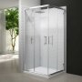 Merlyn 6 Series Corner Entry Shower Enclosure with Tray - 6mm Glass