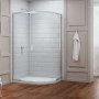 Merlyn 8 Series Offset Quadrant Shower Enclosure with Tray 1000mm x 800mm RH - 8mm Glass