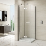 Merlyn 8 Series Frameless Side Panel 900mm Wide 8mm Glass