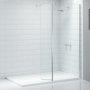 Aquashine Shower Wall Swivel Panel 200mm Wide - 8mm Glass