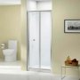 Merlyn Ionic Source Bi-Fold Shower Door 900mm Wide - 4mm Glass