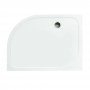 Merlyn Ionic Touchstone Offset Quadrant Shower Tray, 1200mm x 800mm, Right Handed