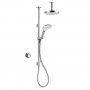 Mira Mode Concealed Dual Ceiling Fed Thermostatic Digital Thermostatic Mixer Shower - Pumped for Gravity