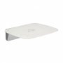 Mira Premium 350mm Wide Wall Mounted Shower Seat - White/Chrome