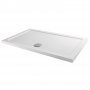 MX Elements Rectangular Anti-Slip Shower Tray with Waste 1200mm x 760mm Flat Top