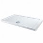 MX Elements Rectangular Shower Tray with Waste 1700mm x 750mm Flat Top