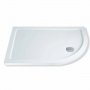 MX Elements Offset Quadrant Shower Tray with Waste 1000mm x 760mm Right Handed