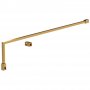 Nuie Wet room Screen Support Arm - Brushed Brass