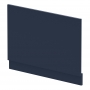 Nuie Arno Straight Bath End Panel and Plinth 560mm H x 780mm W - Satin Midnight Blue