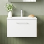 Arno 600mm 1-Drawer Wall Hung Vanity Unit