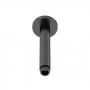 Nuie Arvan Round Ceiling Mounted Shower Arm 160mm Length - Matt Black