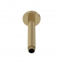 Nuie Arvan Round Ceiling Mounted Shower Arm 160mm Length - Brushed Brass