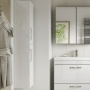 Athena 300mm Wall Hung 2-Door Tall Storage Unit
