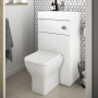 Athena 500mm Cloakroom 2-in-1 Combination Vanity and WC Unit