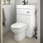 Nuie Athena Toilet and Basin Combination Unit - Soft Close Seat