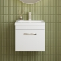 Athena 500mm 1-Drawer Wall Hung Vanity Unit