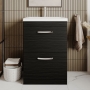 Athena 600mm 2-Drawer Floor Standing Vanity Unit