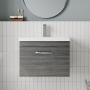 Athena 600mm 1-Drawer Wall Hung Vanity Unit