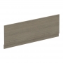 Nuie Straight Bath Front Panel and Plinth 560mm H x 1700mm W - Solace Oak